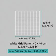 1pc Wire Mesh Panel Decorative Board, Photo Display Rack, Suitable For Home Office, Metal Mesh Photo Wall Display Rack, Multi-Purpose Wall-Mounted, Back To School Bedroom Decor - Multicolor - View 12