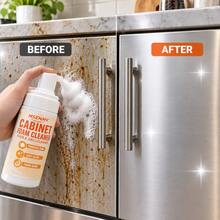 MSENMY Cabinet Foam Cleaner 120ml/4.06fl.Oz,Kitchen Oil Stain Remover,Multi-Purpose Foam Cleaner For Ovens, Grills, Stovetops,Countertops & Furniture - 1 Cleaner + Towel - View 8