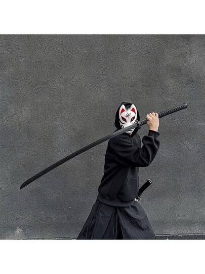 Mainan Pedang Samurai yang Dapat Ditarik dengan Gravitasi, Dicetak 3D, Mainan Penghilang Stres Plastik yang Dapat Diperpanjang dan Teleskopik, Properti Kostum Cosplay Pesta Halloween, Hadiah Ulang Tahun untuk Remaja