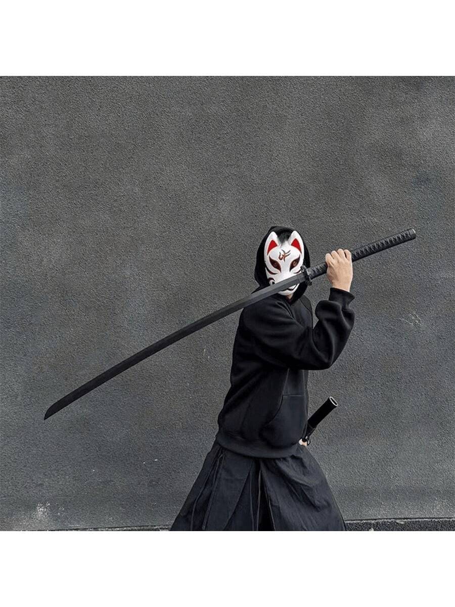 3D Printed Gravity Retractable Samurai Sword Toy, Extendable Telescopic Plastic Stress Relief Toy, Halloween Party Cosplay Costume Prop, Birthday Gift For Teens