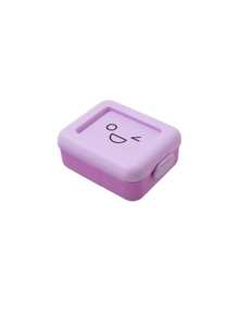 1pc Expressionfresh-Keepingunch Boxbuckle Seal Design Multi-Compartment Partition In The Box.Staple Foodand Side Dishes.Small And Portablechildren Go To School, Go Out For Picnics, And Office Workers Bring MealsDaily Mealsare Worry-Free And Beautiful - Multicolor - View 8