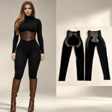 Leggins skiny sol leon - Negro - Ver 2