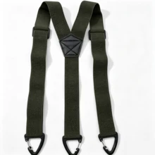 1.5 Inch X-Back Invisible Suspenders, Sturdy And Durable, Suitable For Men In Autumn/Winter, Can Be Used As Halloween Costume Accessory, Also Suitable For Teens, Young Men, Casual, Outdoor, Sports, Vacation, Graduation Gift, Birthday Gift, Daily Wear - Multicolor - View 27