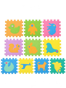 10pcs Baby Room Carpet, 30x30cm Colorful Interlocking Foam Mat With Numbers & Letters, Non-Slip Crawling Playmat For Living Room Bedroom Early Education, Suitable For Baby Learning & Play, Pool Mat - Multicolor - View 15