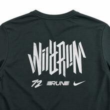 Kaos Lengan Panjang Nike Crew Neck Bergambar Cepat Kering, Hijau Tua, Pria - Hijau tua - View 5