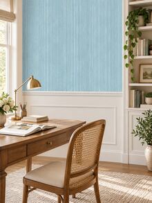 SUPSTICKER Striped Self-Adhesive Wallpaper, Removable PVC Wall Sticker, 15.7*47.2 Inches/15.7*118.1 Inches, 4 Styles, Suitable For Bedroom, Living Room Home Decor - Striped - View 9