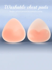 1對極簡三角隱形胸墊(含30片乳貼),提供提拉塑形,適用貼身衣著 - 彩色 - 查看 12