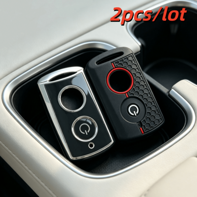 2pcs/Lot Car Key Case Covers For Nmax 2021/2022 NVX NVX155 XMAX XMAX300 QBIX AEROX JAUNS 2018 2019 Key Cover