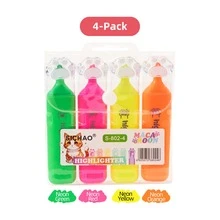 Large Capacity >12pcs Multicolor Soft Pastel Fluorescent Highlighter Set, Non-Bleed Quick-Dry Oblique Tip Design, For Student Note-Taking, Key Point Marking, Bible Annotation, Journaling, Drawing, Office Use - Highlighter - View 19