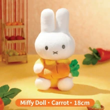 Official Licensed Miffy Plush Doll - Soft & Cute Rabbit Doll, Birthday Gift, Adorable Collectible Stuffed Animal - Multicolor - View 14