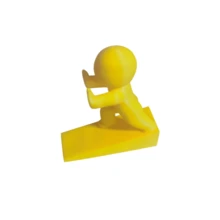 Cartoon Figure Door Stopper, Solid Weight Design Prevents Tipping, Holds Door Open To Prevent Wind-Closing And Wall Bumping. Unique Human-Shaped Sculpture With Outstanding Aesthetics, Suitable For Entryway, Bedroom, Study, Blocks Door Gap And Prevents Sliding, Decorative And Storage 2-In-1, Novel And Practical Small Gift. - A - View 10