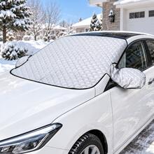 1-Piece Winter Car Snow Cover Ice And Snow Cover Summer Sunshade Car Window Snow Cover Front Windshield, Car Accessories - A - View 8