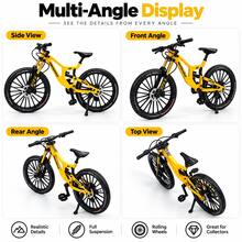 Model Sepeda Jari Mini dari Paduan Logam, Mainan Meja Sepeda Gunung Realistis, Ukuran 27" dan 29", 6 Warna, Dekorasi Sepeda yang Indah, Hadiah untuk Kolektor dan Pecinta Sepeda - MultiWarna - View 4
