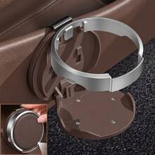 Car Door Cup Holder Box Back Seat Clip-On Beverage Rack Storage Organizer Universal Car Seat Back Cup Holder Car Interior Accessories Phone Holder Portable Beverage Container Rack Mounting Bracket Storage Solution - A - View 7