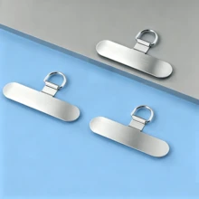 360° Rotatable Stainless Steel Phone Lanyard Buckle, Durable Metal Patch Pad, For Secure Phone Lanyard Attachment - Multicolor - View 17