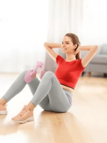 Pelvic Floor Muscle Leg Clamp Trainer, Postpartum Leg Shaping Exerciser, Portable Home Fitness Tool For Inner Thigh & Hip Training - Random Color - View 2