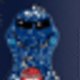 Dark Blue Dinosaur Headphones