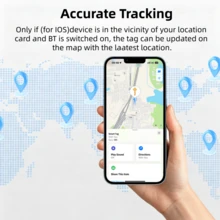 RSH Smart Wallet Tracker Card, Rechargeable Item Finder IP68 Waterproof Tracker, Compatible With IOS Find My App, Suitable For Keys, Wallets, Suitcases And ID Cards. - Multicolor - View 7