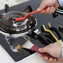 1/3/9 Gas Stove Cleaning Brush, Multi-Functional Steel Wire Brush, Suitable For Cleaning, Powerful Rust Removal And Oil Stain Scraping, Applicable To Gas Stoves, Kitchen Sinks, Tile Gaps And Home Deep Cleaning, Halloween, Christmas, Thanksgiving Party Cleaning Use - Multiple Styles - View 8