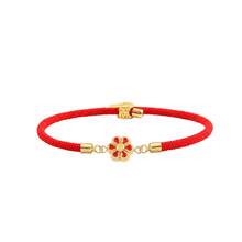 1 st enkelt klassiskt färgglatt justerbart reparmband med blomma för kvinnor - blommor - Visa 5
