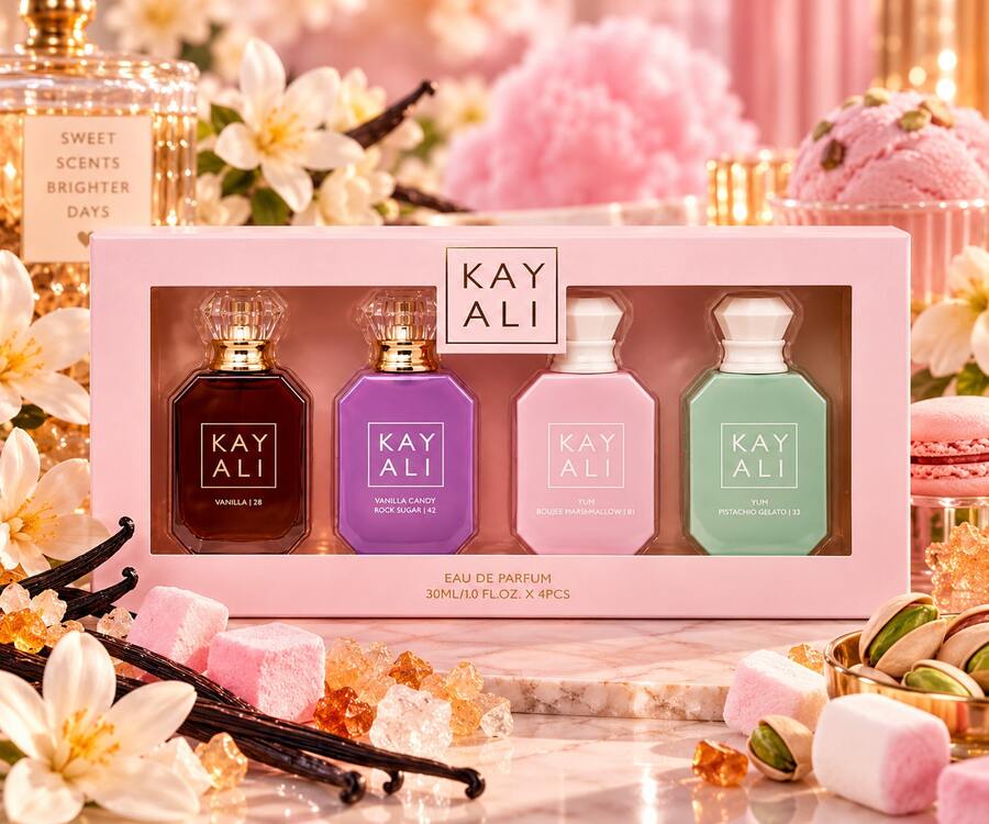 KAYALI مجموعة عطور كايالي إي دي بارفان – مجموعة غورداماند 4 * 30 مل - عطور متنوعة - مشاهدة 1