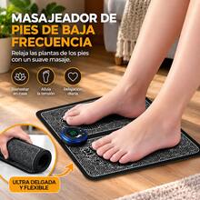 Masajeador EMS Para Pies Eléctrico Plegable Estimulador Muscular Negro - Ver 3