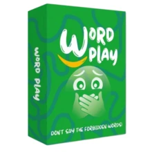 Permainan Kartu Word Play Forbidden Word Party, 55 Kartu Permainan Tebak Kata, Permainan Interaktif Seru untuk Acara Kumpul-kumpul Liburan Halloween Natal, Malam Permainan Keluarga, Hadiah Hiburan yang Sempurna - Hijau - View 2