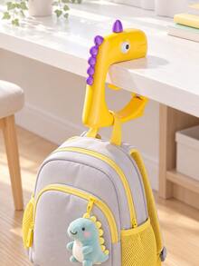 5/3/1pc No-Drill Clamp-On Desk Hook, 360° Rotatable Detachable Multi-Function Backpack Hook, Suitable For Desk Edge, Also As Closet Hook, Can Hang Bags, Water Bottles, Handbags And Umbrellas, Dorm And Office Desk Organizer - Multicolor - View 4