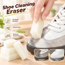 1/2pcs Waterless Portable Suede Shoe Cleaner, Suitable For Leather/Suede Sneakers, Travel Shoes Care Tool, Non-Abrasive, Applicable To Sneakers, Clothing, Glass, Walls, Floors, Furniture . Multi-Functional Dry Cleaning Tool, Gentle Fabric Care, ABS Material, Christmas Theme, Related To Campus Life, Cleaning Supplies, Household Items, Cleaning Brush - Multicolor - View 4