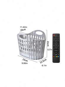 Modern Foldable Laundry Basket - Wall Mounted, Portable Multi-Layer Dirty Clothes Basket, Square Polypropylene Laundry Basket Suitable For Home And Bathroom Storage - Multicolor - View 11