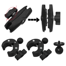 VeFly Super Crab Clamp Mount Double Side Clip For Motorcycle Bike X5 X4 X3 X2 Handlebar Action Camera Accessories - View 6