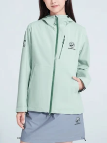 CAMEL CROWN Women's Ski Jacket Waterproof 3-In-1 Winter Coat With Fleece Liner Warm Windproof Suitable For Snow Outdoor Hiking - Salt Mist Blue - View 1