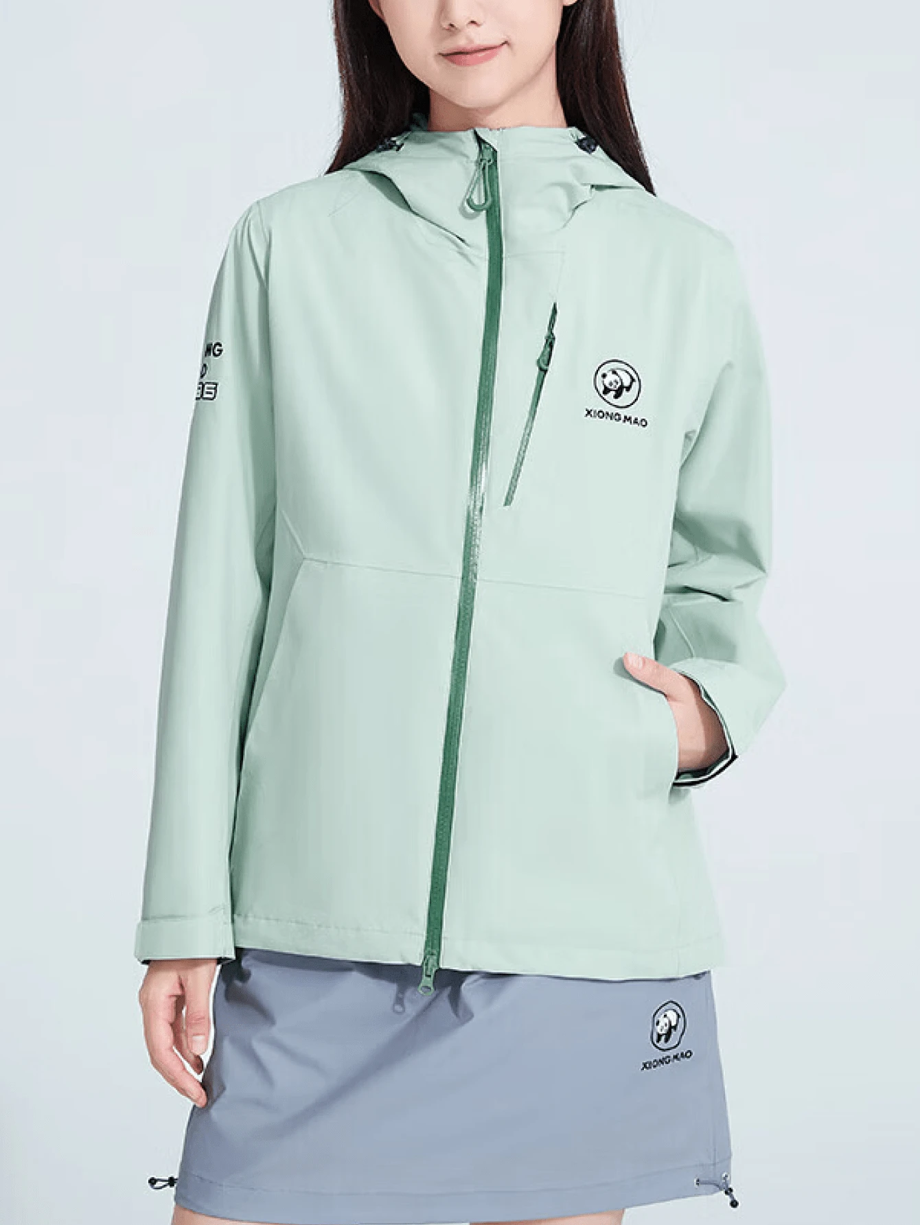 CAMEL CROWN Women's Ski Jacket Waterproof 3-In-1 Winter Coat With Fleece Liner Warm Windproof Suitable For Snow Outdoor Hiking - Salt Mist Blue - View 1