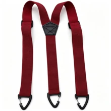 1.5 Inch X-Back Invisible Suspenders, Sturdy And Durable, Suitable For Men In Autumn/Winter, Can Be Used As Halloween Costume Accessory, Also Suitable For Teens, Young Men, Casual, Outdoor, Sports, Vacation, Graduation Gift, Birthday Gift, Daily Wear - Multicolor - View 26