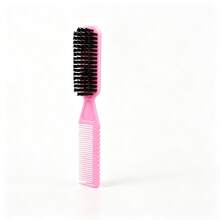 1pc Kids Double-Sided Styling Comb 2-In-1 Hair Brush, Suitable For Baby And Children Hair Styling, Home Use - Color Style Randomized - View 9