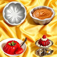 2pcs/5pcs/10pcs Mini Pudding Cup Mold, Cake Mold, Jelly Mold, Candy Mold, Non-Stick Pumpkin Flower Shape, Perfect For Birthday Celebration And Cake Baking Supplies - One Size - View 10