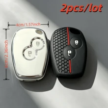 2pcs Durable Key Case Cover Shell Fob For Renault Megane Duster Modus Espace Laguna Logan For DACIA Sandero Fluence Clio Smart Key Shell Protector - Multicolor - View 5