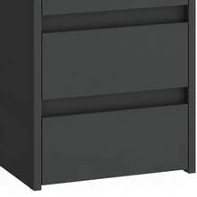Yitahome Bedside Table With 3 Drawers, Nightstand End Table, Water-Resistant Storage Side Table, 35x40x59cm - Grey - View 7