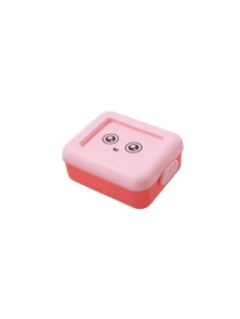 1pc Expressionfresh-Keepingunch Boxbuckle Seal Design Multi-Compartment Partition In The Box.Staple Foodand Side Dishes.Small And Portablechildren Go To School, Go Out For Picnics, And Office Workers Bring MealsDaily Mealsare Worry-Free And Beautiful - Multicolor - View 7