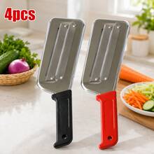 1pc Dual Blade Vegetable Slicer & Shredder, Cabbage Shredder, Peeler, Multi-Function Kitchen Slicing & Shredding Tool - Multicolor - View 14