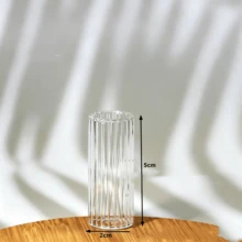 Mini Glass Vase, Mini Home Decor Ornament, Dollhouse Decoration Accessory, DIY Craft Supply, BJD Photography Prop - Multicolor - View 15
