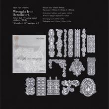 Momo Vellum Paper 3D Silver Foil Sticker Pack, Silver Box Secret Vintage Literary Journaling DIY Base Decoration - A - View 14