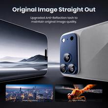 CASECOPS 防震鏡頭保護膜，適用於 iPhone 18 Pro/18 Pro Max/17 Pro/17 Pro Max 鏡頭保護膜，全覆蓋防刮防指紋，有效保護相機鏡頭，拍出更清晰照片，時尚時尚生日禮物 - 冰川藍 - 藍色 - 查看 4