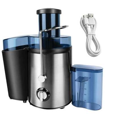 Mini Juicer, 3-Speed Fast Juicing, Suitable For Fruits, Vegetables, And Citrus.
