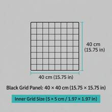 1pc Wire Mesh Panel Decorative Board, Photo Display Rack, Suitable For Home Office, Metal Mesh Photo Wall Display Rack, Multi-Purpose Wall-Mounted, Back To School Bedroom Decor - Multicolor - View 14