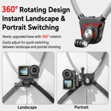 VeFly Flexible Neck Strap Holder Mount For 13 12 11 10 9 8 Osmo Action 6 5Pro 4 3 X5 X4 X3 Sports Camera Accessory - View 4