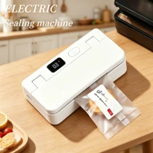 1 Snack Bag Sealing Machine, A Portable Sealing Tool, A Manual Press-Type Plastic Sealing Device, Suitable For Potato Chip Bags, Biscuit Bags And Snack Bags. An Ideal Choice For Home And Travel Use. - Multicolor - View 2