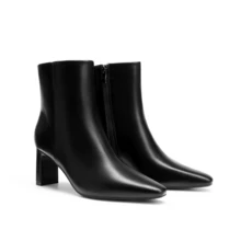 Women Ankle Boots & Booties - Black - PU - View 7