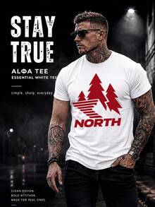 Men T-Shirts - White - View 1