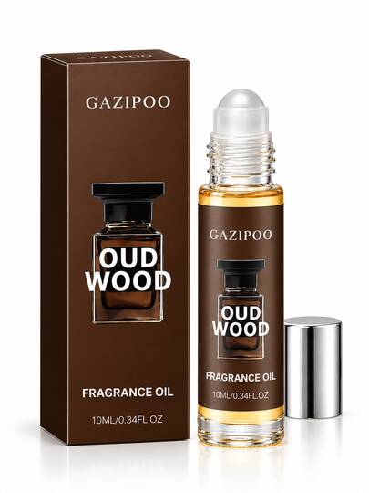 Minyak Parfum OUD WOOD Elegan 10-20ml - EDP Wanita, Wewangian Bebas Alkohol, Aroma Segar Tahan Lama 10ml, Nuansa Oriental Floral